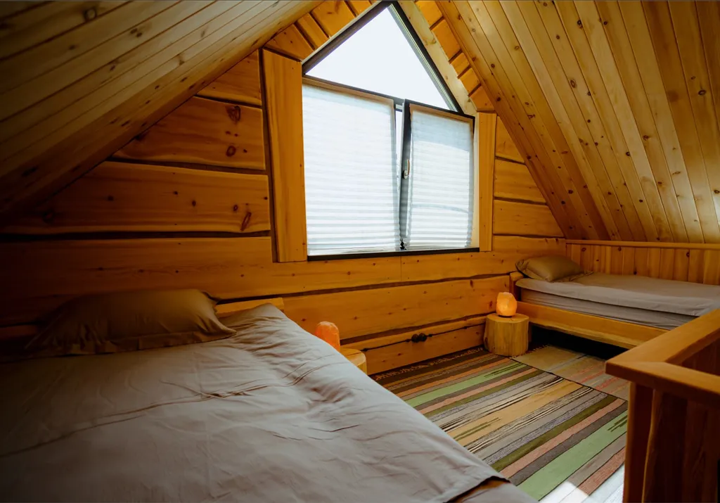 Дом Горный 1 - кедровый дом-дуплекс для 4х человек