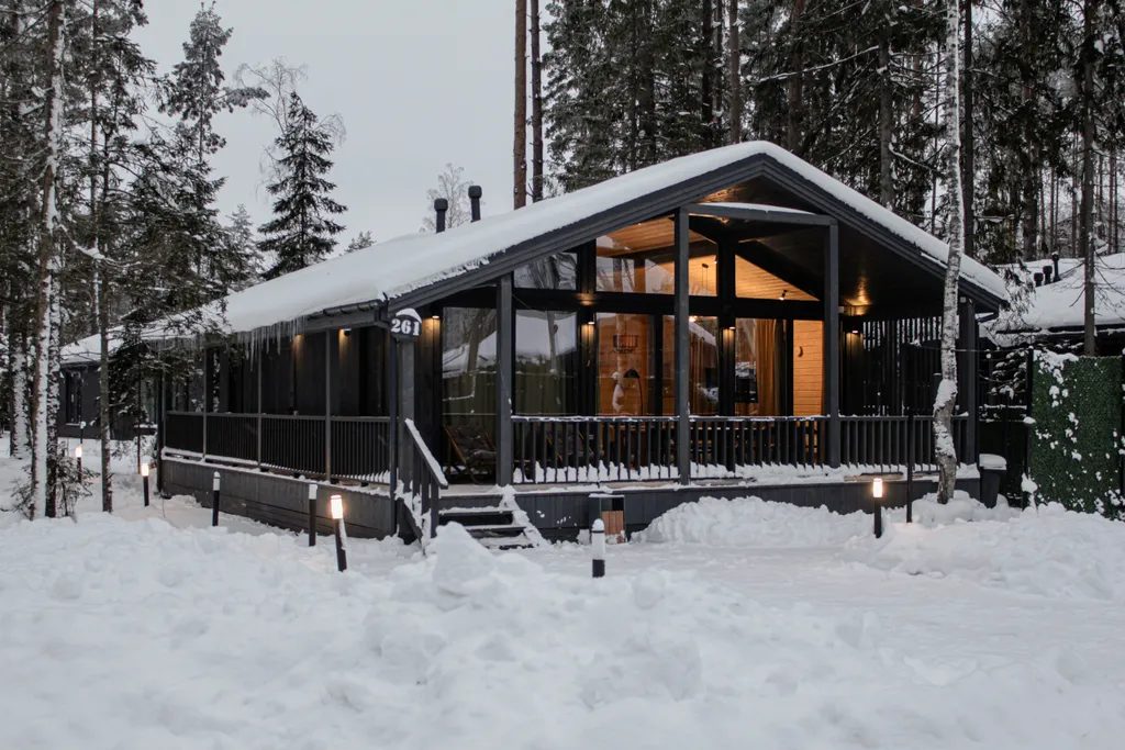 Уютный домик в лесу