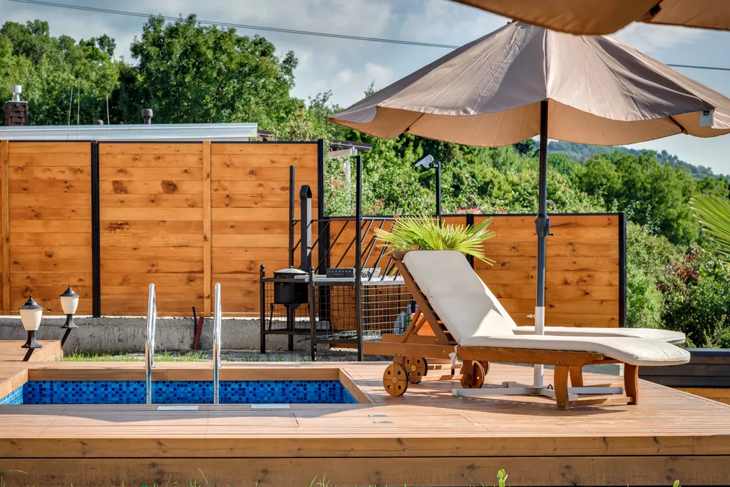 Уютное шале с бассейном и прекрасным видом