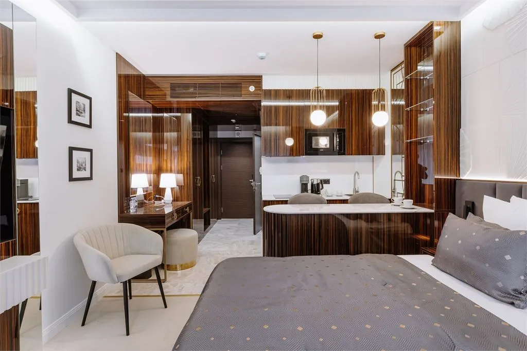 Двухместный номер с 1 кроватью студия с кухней — Marine Garden Sochi Hotels & Spa, фото 2 из 5