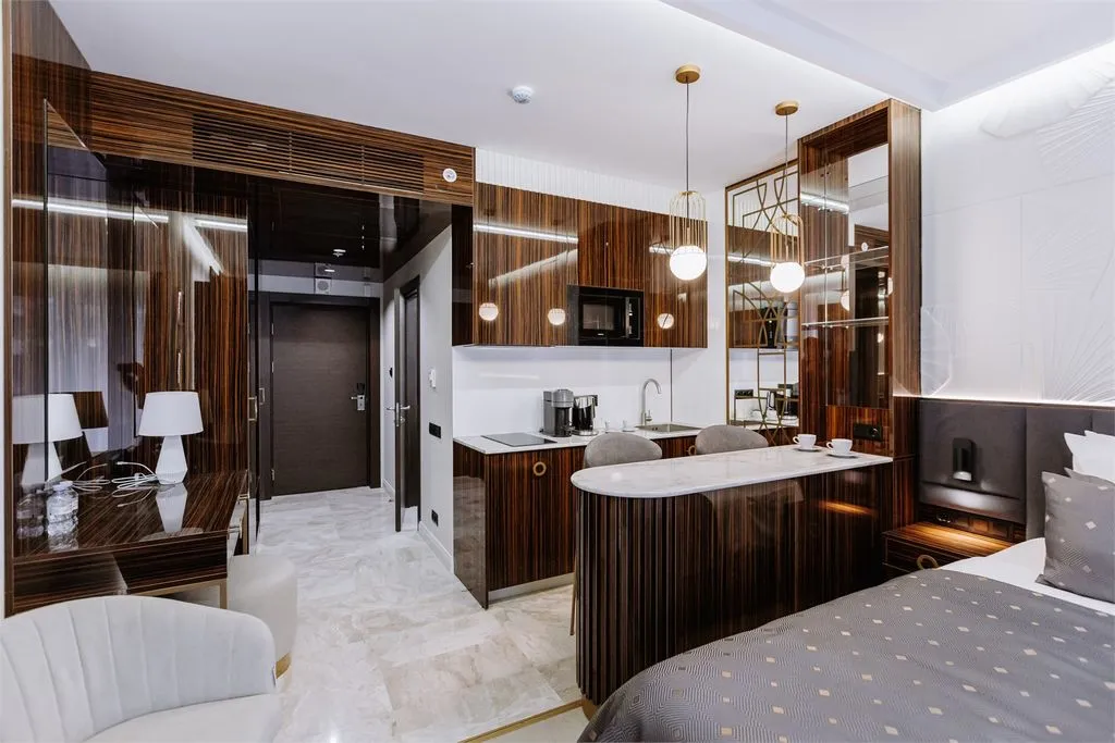 Двухместный номер с 1 кроватью студия с кухней — Marine Garden Sochi Hotels & Spa, фото 5 из 5