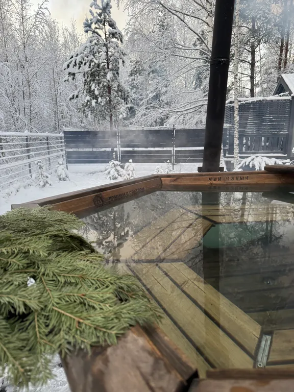 Домик студия с чаном