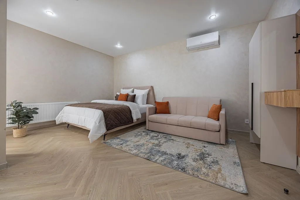 Улучшенные апартаменты 2+2 | Superior apt DBL + Sofa — вид из окна