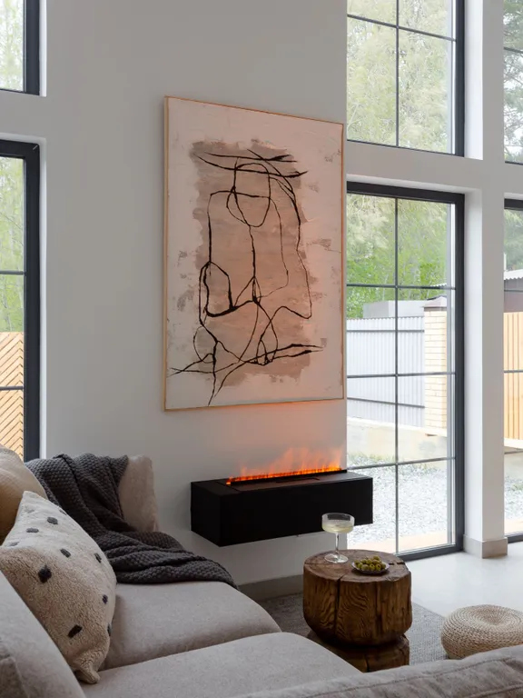 Эко Дом в стиле Ваби Саби у Озера