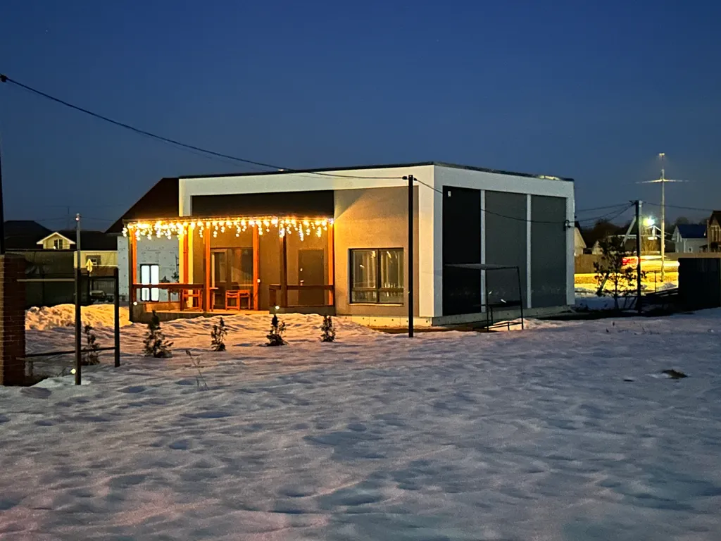 Эко-дом у озера