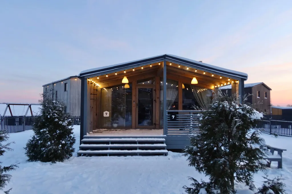 Уютный дом для отдыха у природы