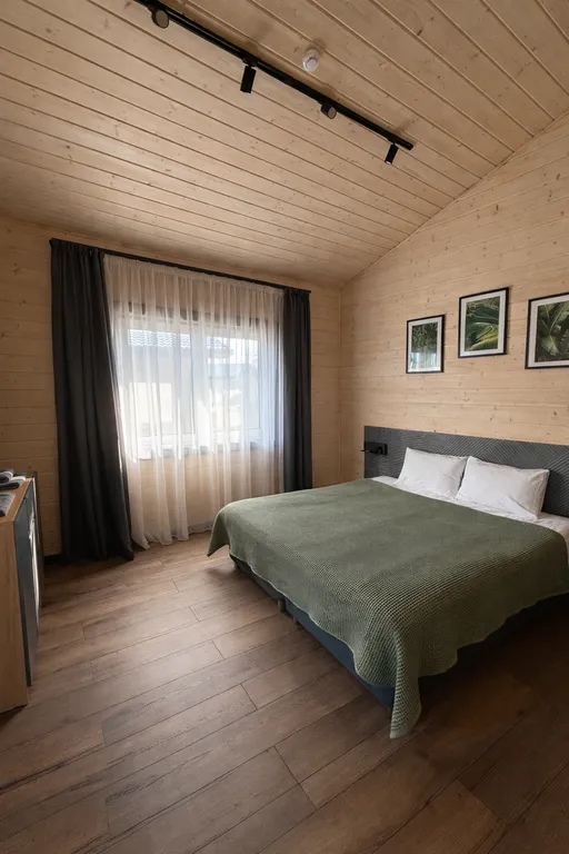 Дом 4-местный в деревни Бережоке, 75 м², Мичуринское — спальня, фото 3