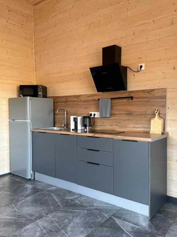 Дом 4-местный в деревни Бережоке, 75 м², Мичуринское — кухня, фото 2