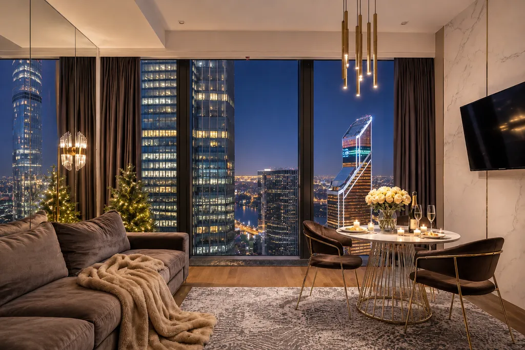 Апартаменты Люкс в ЖК Neva Towers 62 этаж 50 м² — InPremium, фото 1 из 5