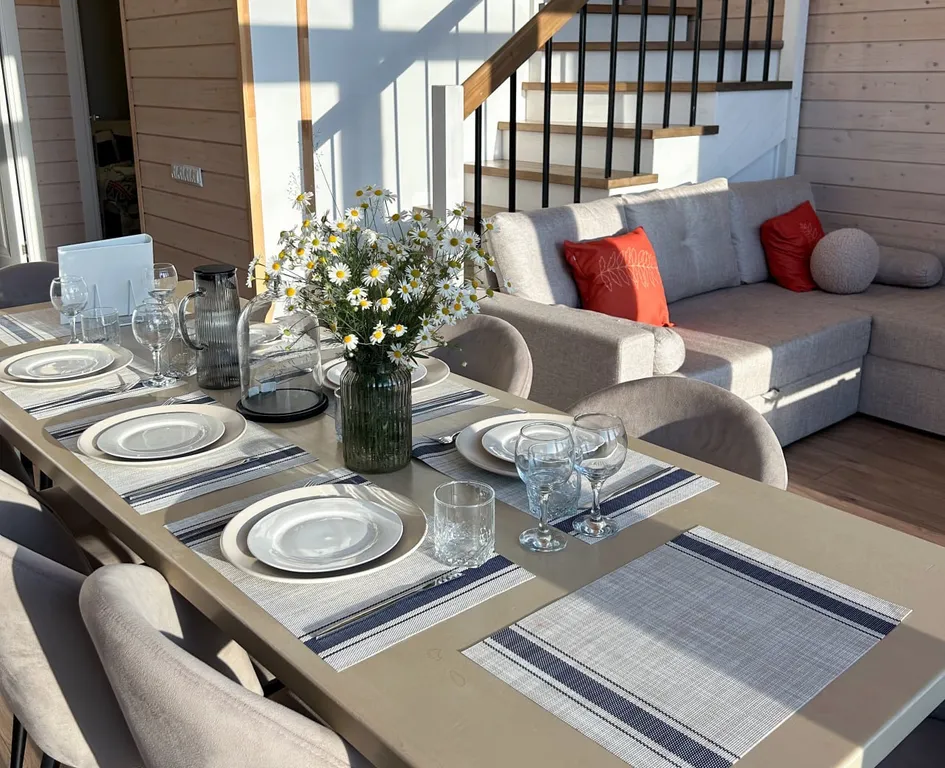 Дом для перезагрузки. Панорамные окна и терраса. 4 спальни