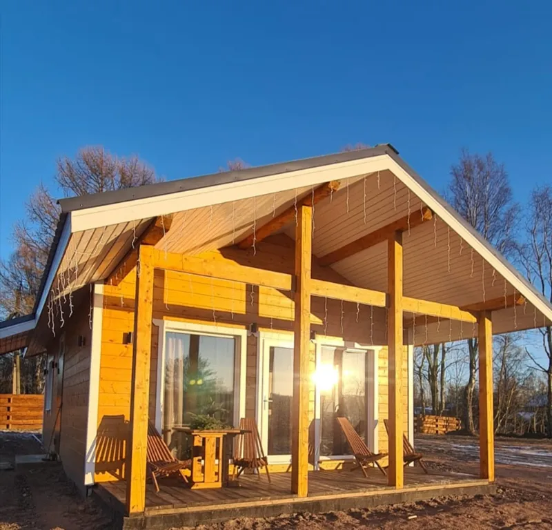 Дом с террасой Лисий берег