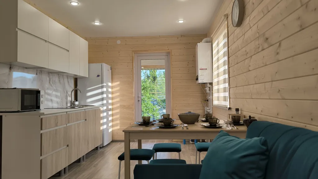 Дом у Камского моря LIght с финской сауной, by ВелКама