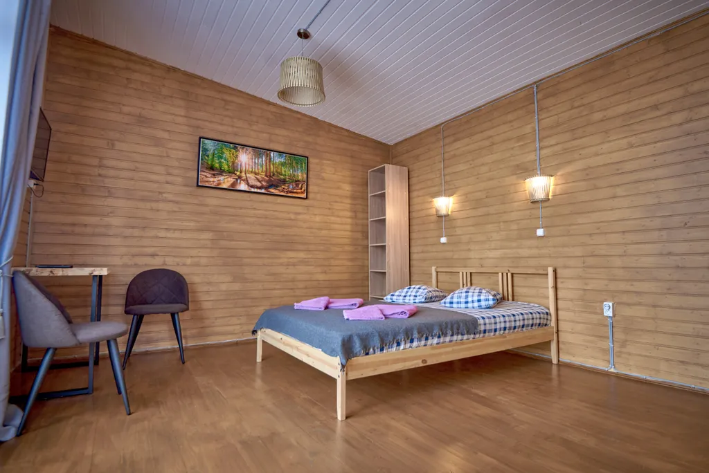 Коттедж-студия для 2х гостей с собственным пирсом