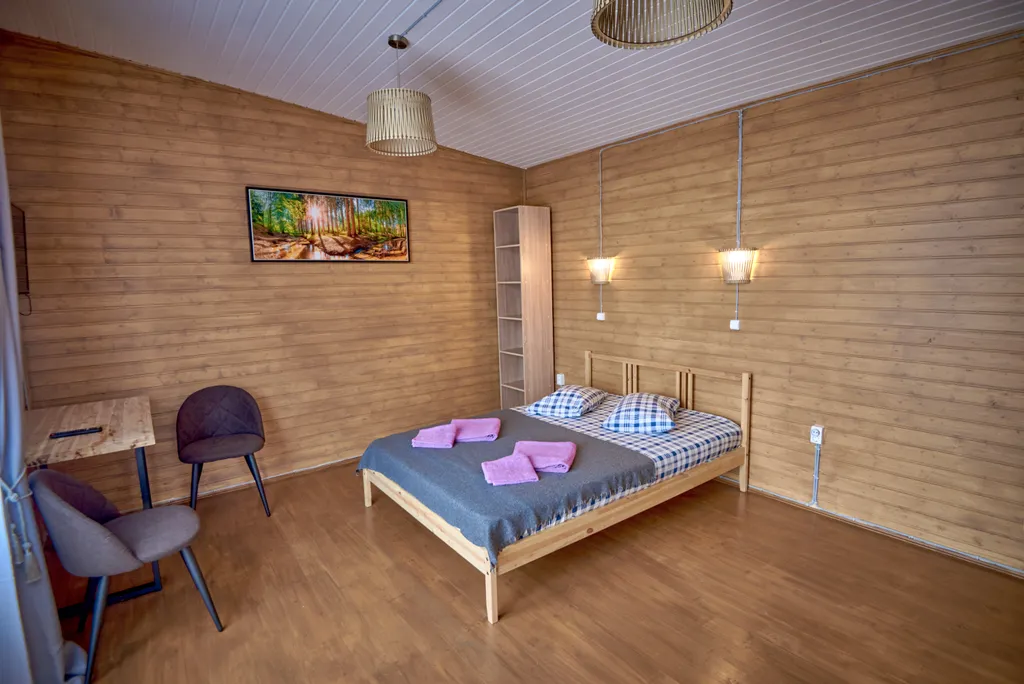 Коттедж-студия для 2х гостей с собственным пирсом