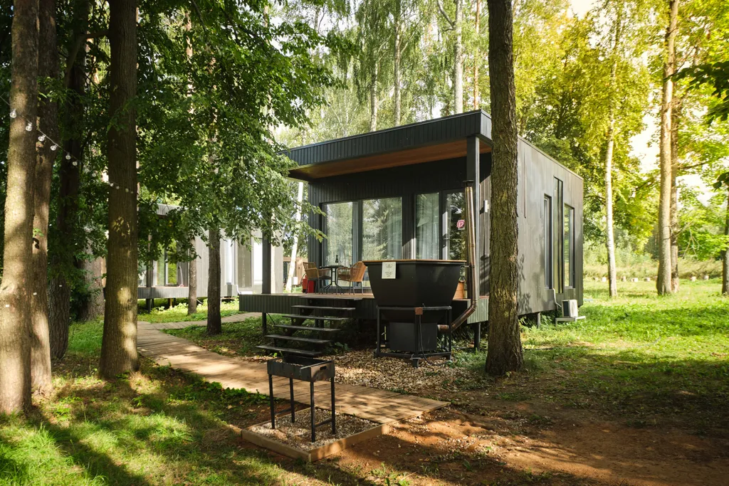 Дом еловый дом с сибирским чаном — Мэджик Клаб, фото 1 из 5