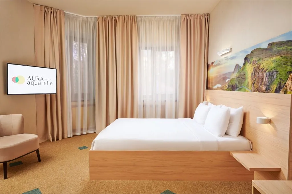 Двухместный номер с 1 кроватью стандарт — AurA Aquarelle Hotel, фото 1 из 5