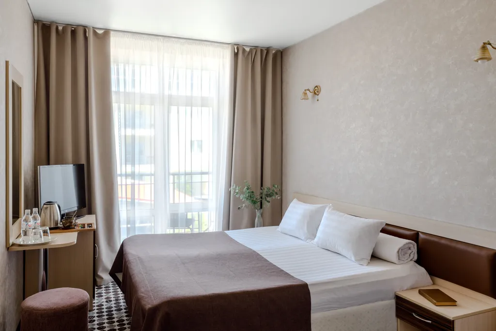 Двухместный номер с 2 отдельными кроватями стандарт — Ambra All inclusive Resort Hotel, фото 1 из 3