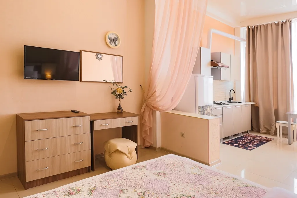 Апартаменты студия с кухней без балкона — Art Home, фото 3 из 5