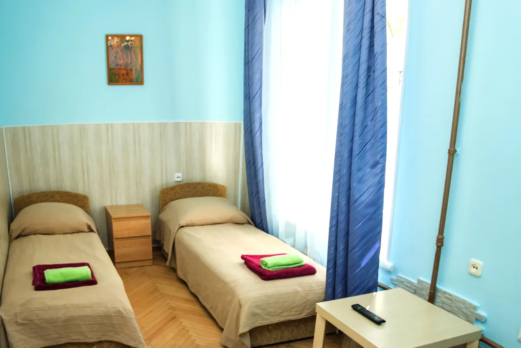 Двухместный номер эконом с душем и туалетом на этаже — МК Old Flat Жуковского, фото 1 из 3