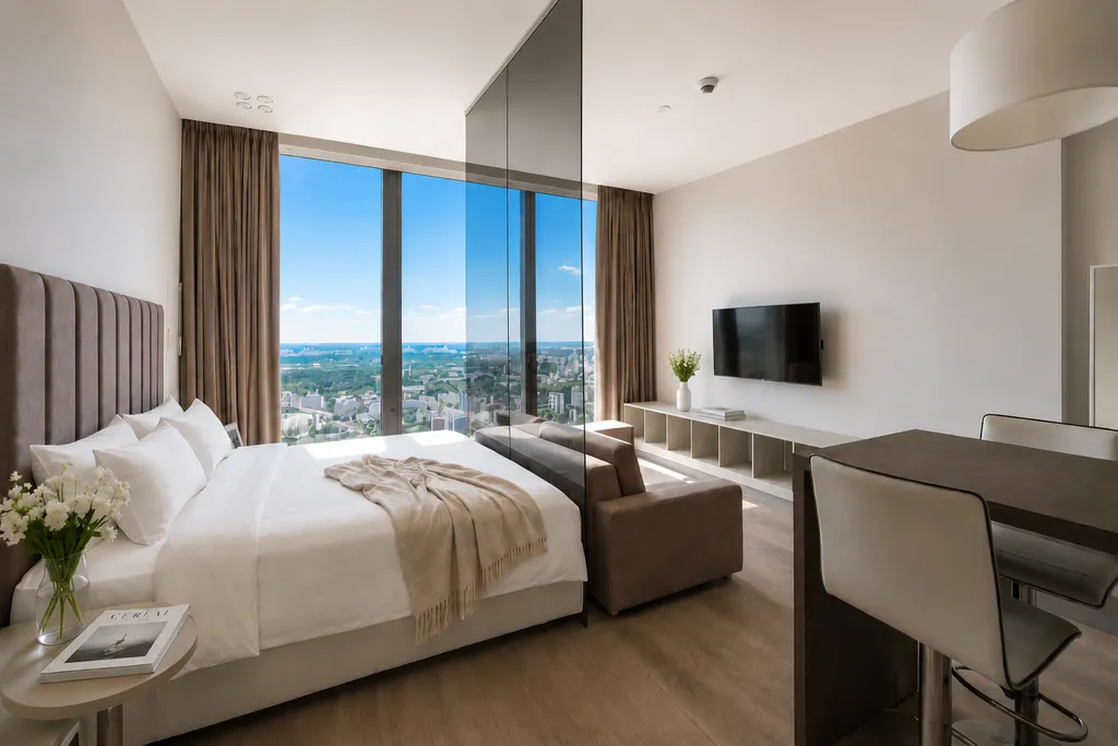 Апартаменты люкс в Москва Сити 62 этаж 51 м² — InPremium, фото 4 из 5