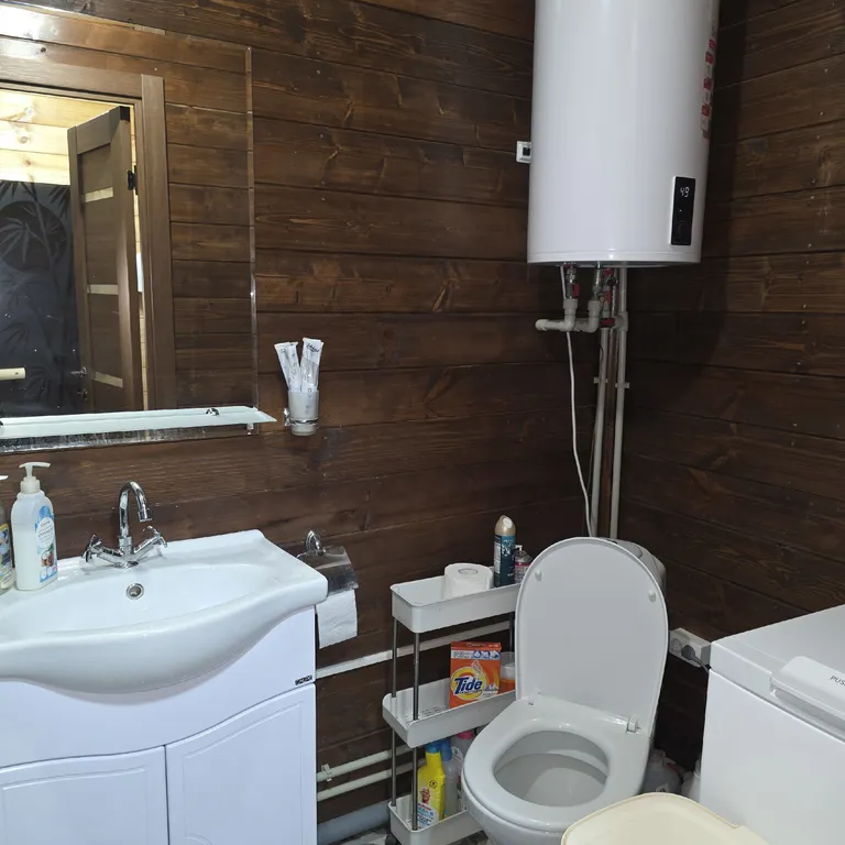 Дом 6-местный на территории СНТ Массив-4, 90 м², Нижний Новгород — ванная комната, фото 2