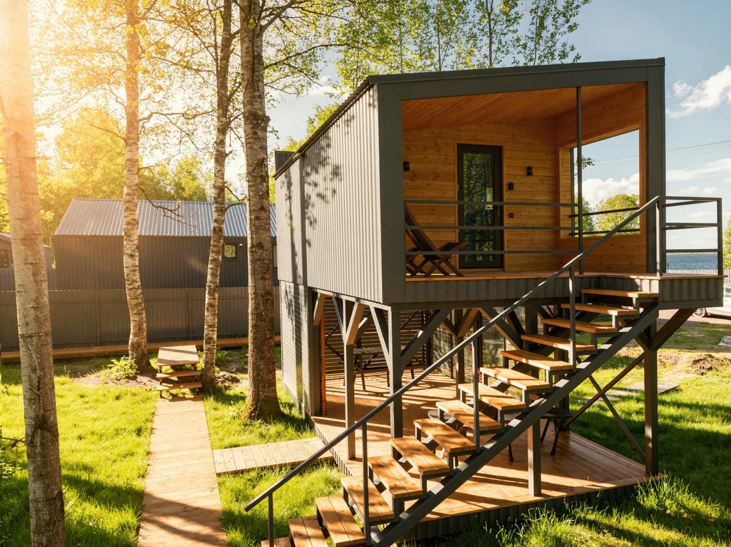Дом 2-местный в посёлке Лебедевке, 36 м², Коробицыно — фото 3