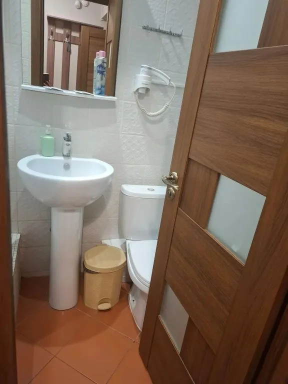 Двухместный номер с 1 кроватью бюджетный (цокольный этаж) — Томилино, фото 5 из 5
