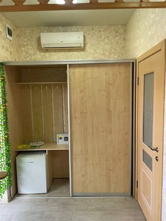 Двухместный номер с 2 отдельными кроватями коттедж в корпус № 2, № 4 — вид из окна