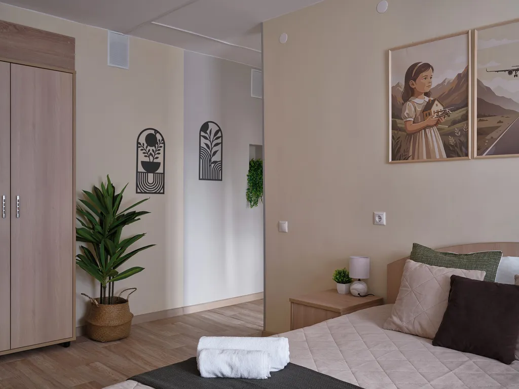 Уютные апартаменты с кухней у аэропорта — Авиадом, фото 5 из 5