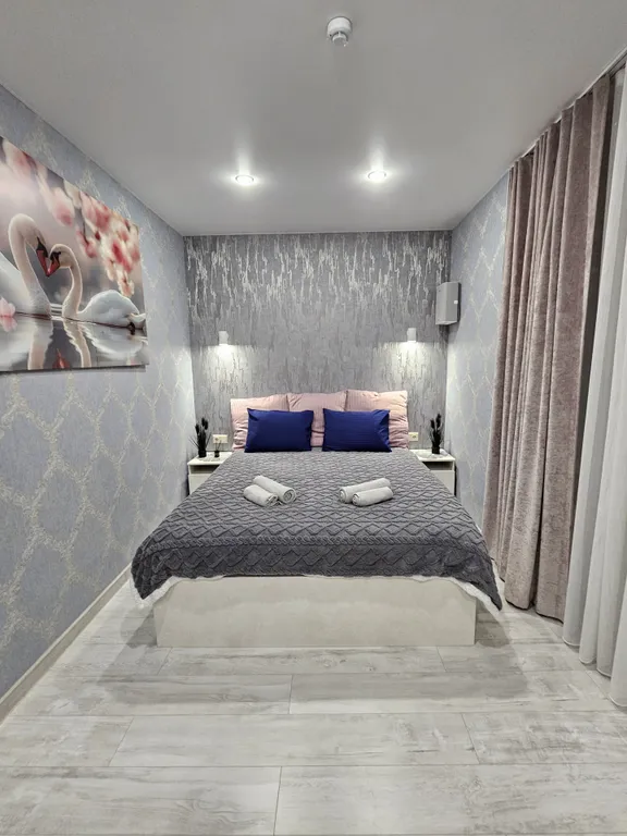 Апартаменты "Вип" с кроватью "King Size"  ванной и кухней — Самарская Ривьера, фото 3 из 5