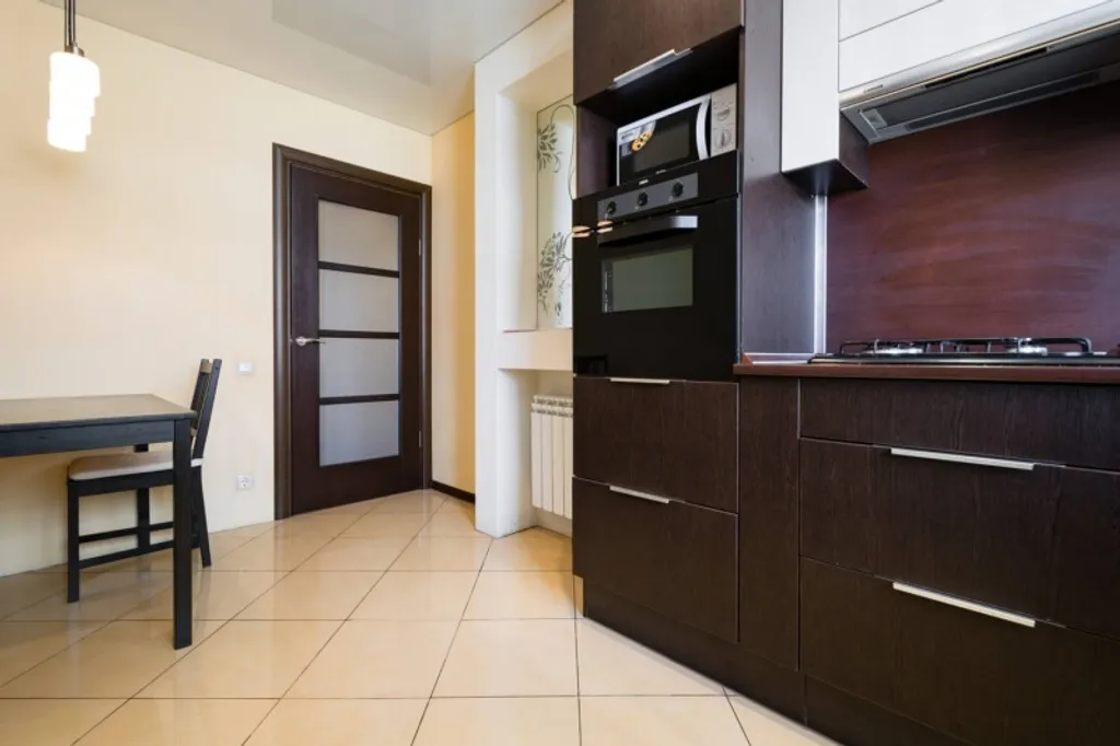 Квартира однокомнатная на улице Батецкой, 37 м², Великий Новгород — кухня, фото 6