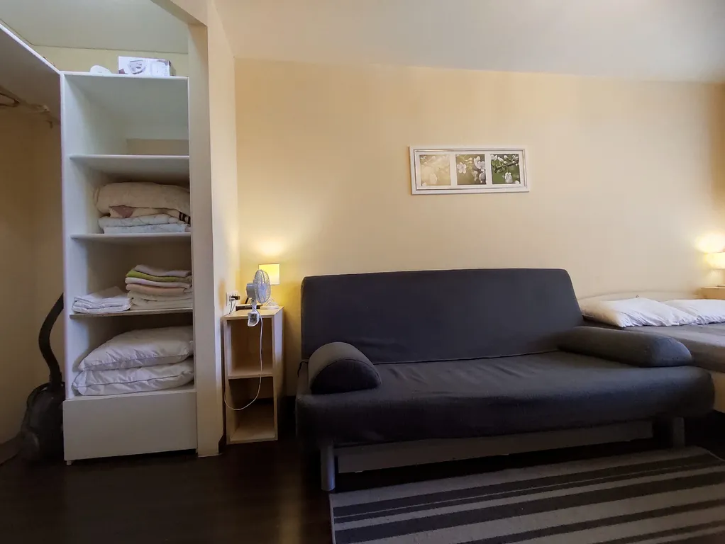 Квартира однокомнатная на улице Батецкой, 37 м², Великий Новгород — спальня, фото 2