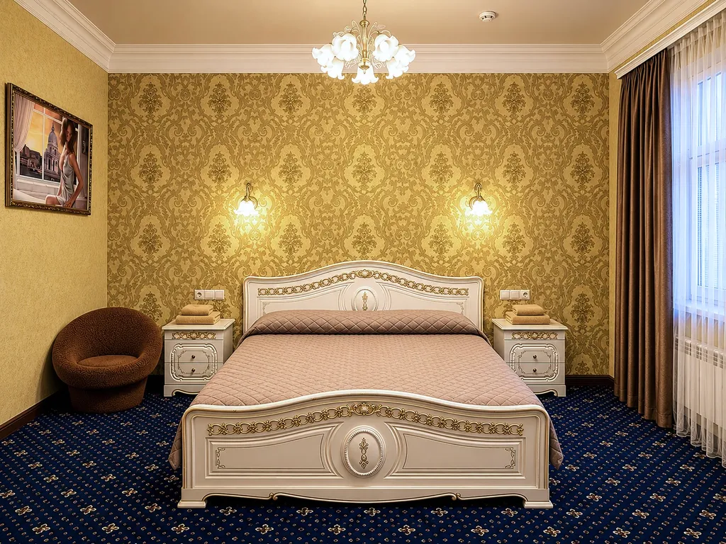 Двухместный номер с 1 кроватью Люкс № 5 — Роял, фото 2 из 5