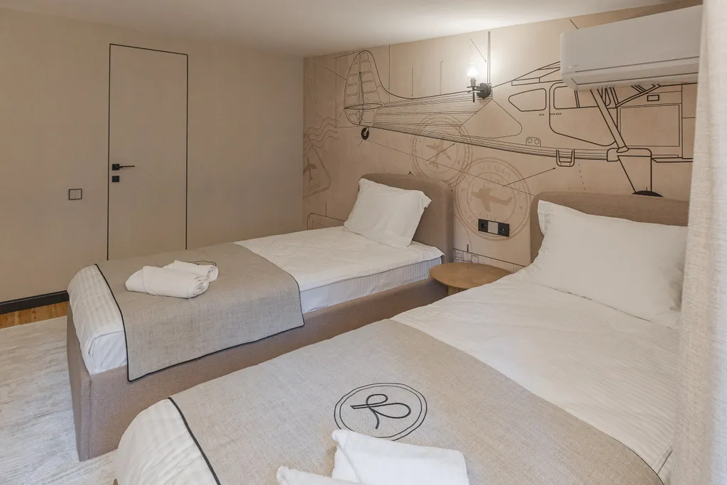 Двухместный номер с 2 отдельными кроватями Стандарт — Rene Boutique Hotel, фото 3 из 5