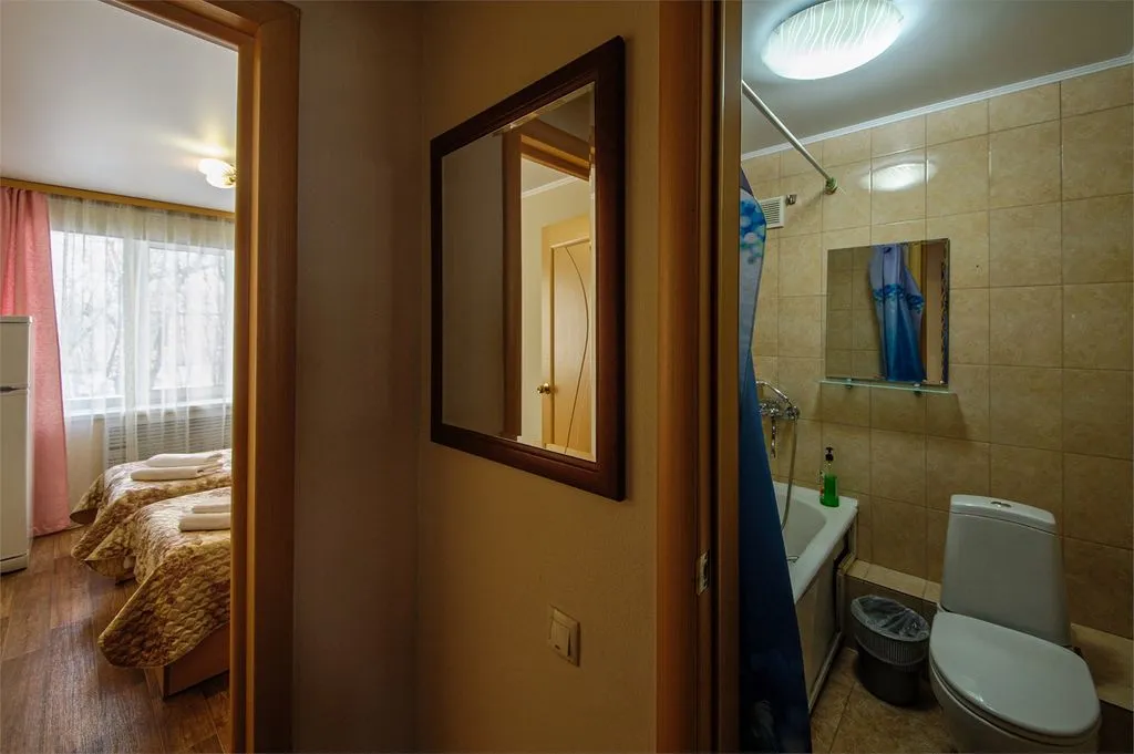 Двухместный номер с 2 отдельными кроватями стандарт — Aqua resort Kamchatka, фото 4 из 5