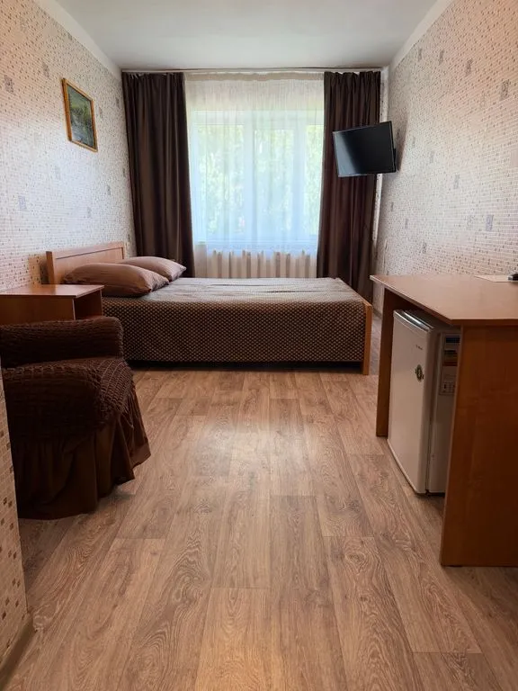 Двухместный номер с 1 кроватью Эконом с двуспальной кроватью — Горки