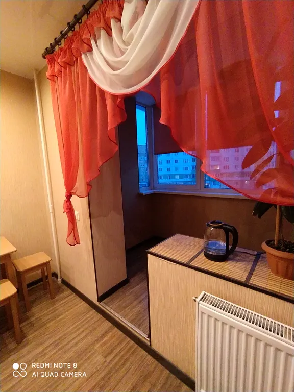 Квартира однокомнатная на улице Батецкой, 32 м², Великий Новгород — кухня, фото 5