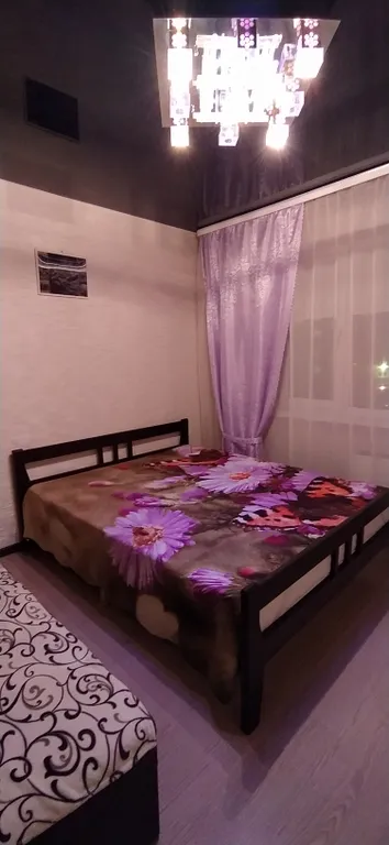 Квартира однокомнатная на улице Батецкой, 32 м², Великий Новгород — спальня, фото 6
