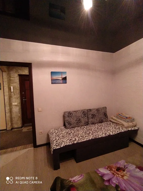 Квартира однокомнатная на улице Батецкой, 32 м², Великий Новгород — спальня, фото 8