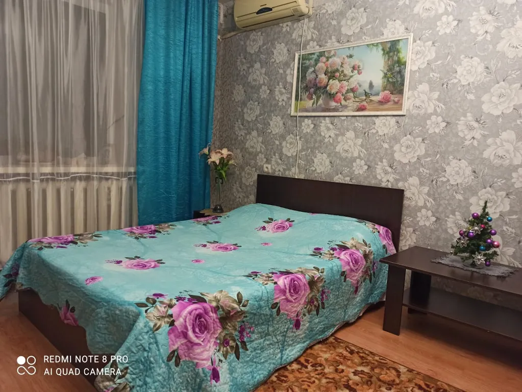Квартира однокомнатная на улице Шевченко, 40 м², Анапа — спальня, фото 2