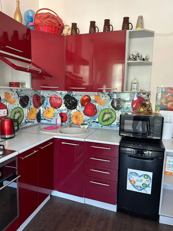 Квартира однокомнатная на улице Киевской, 55 м², Геленджик — фото 5