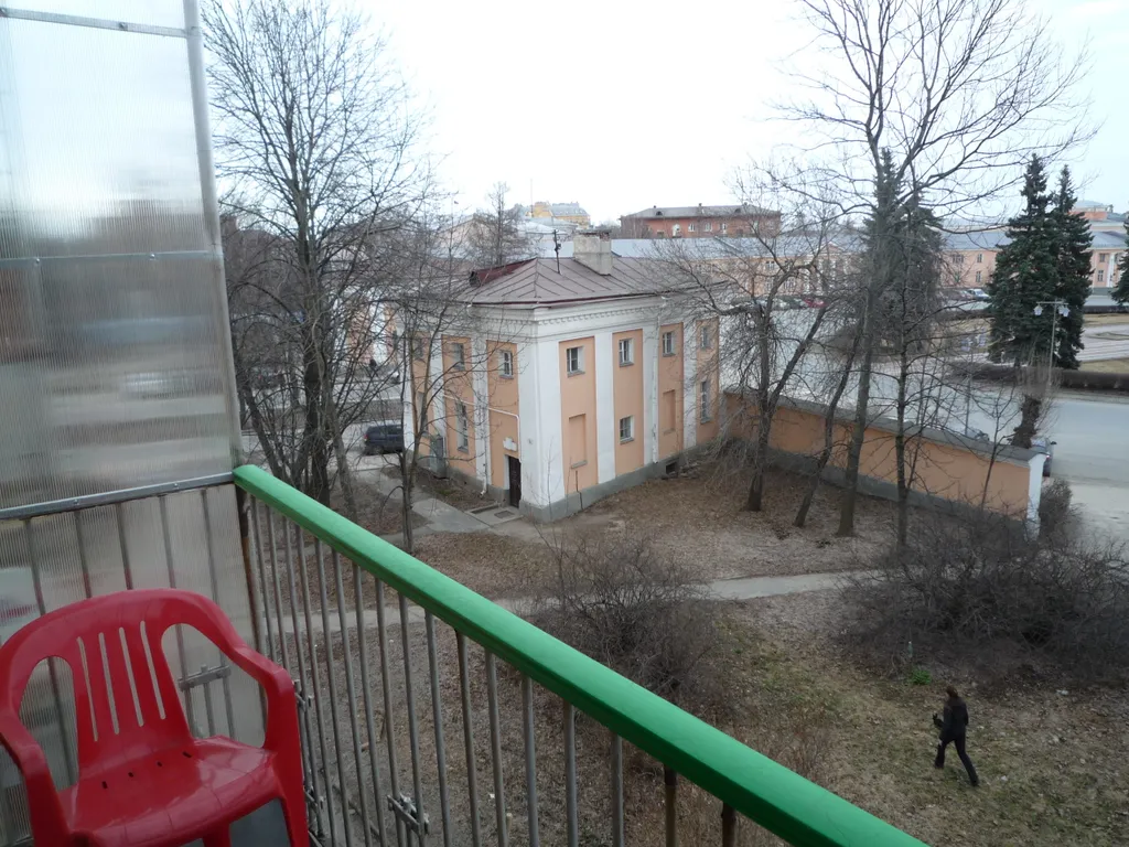 Апартаменты однокомнатные на улице Фридриха Энгельса, 37 м², Петрозаводск — вид из окна, фото 3