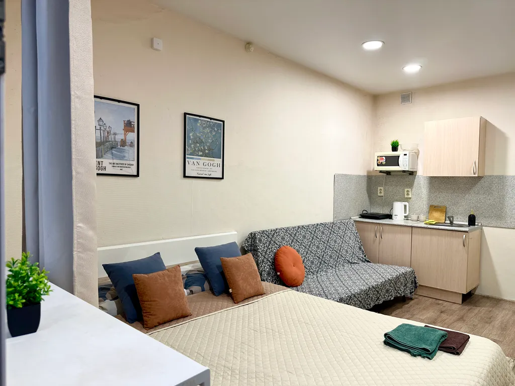 Студия однокомнатная в Железнодорожном, 28 м², Самара — фото 3