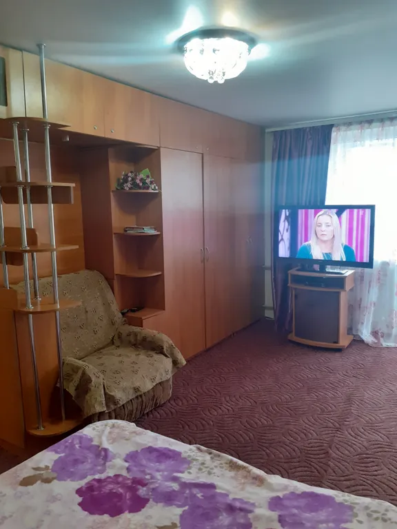 Квартира однокомнатная на проспекте Юрия Гагарина, 30 м², Севастополь — спальня