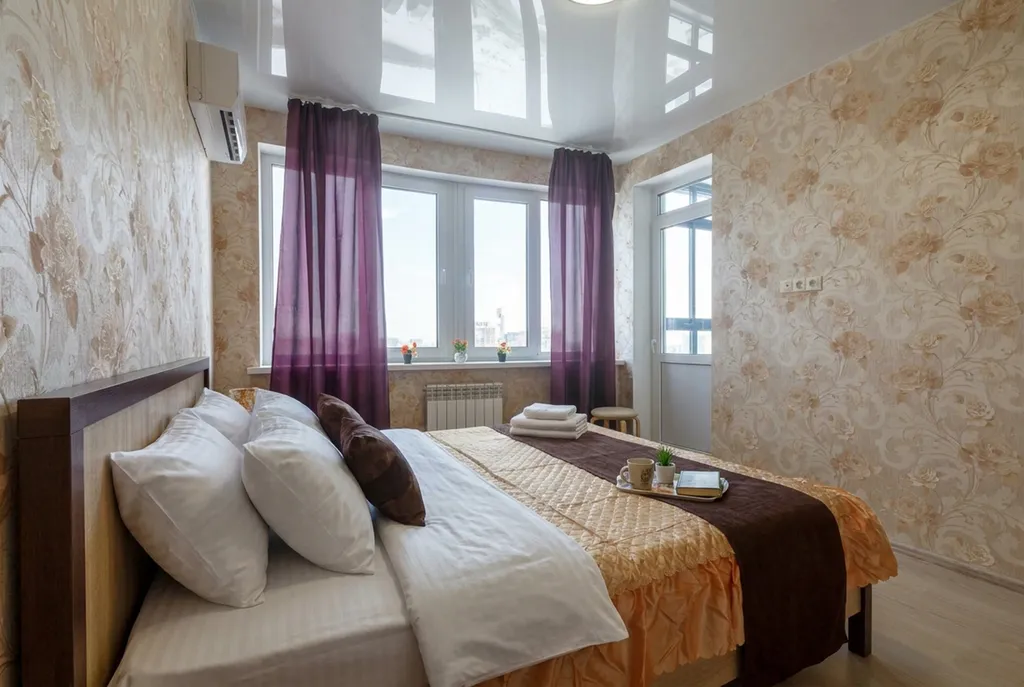 Квартира однокомнатная у Российской, в Октябрьском, 55 м², Самара — фото 5