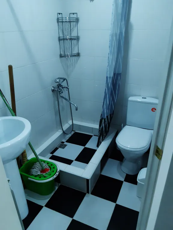 Квартира двухкомнатная на улице Ксении Ге, 42 м², Кисловодск — ванная комната