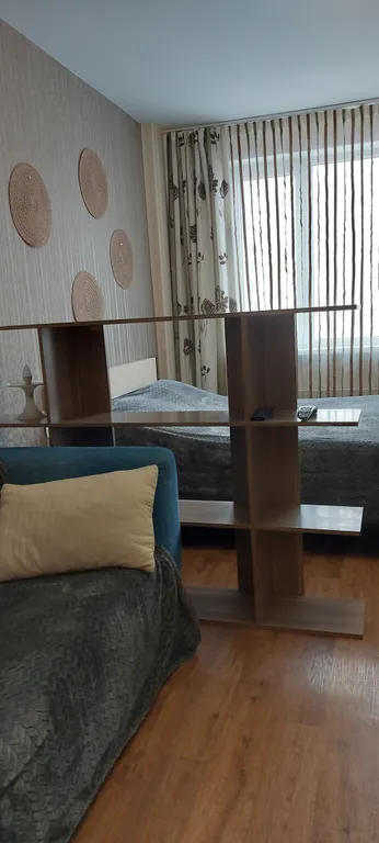 Квартира однокомнатная в Канавинском, 46 м², Нижний Новгород — спальня, фото 5
