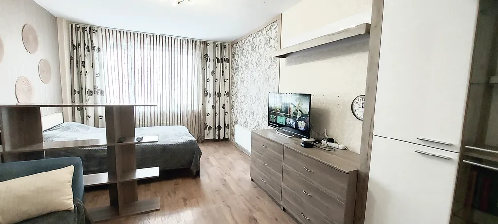 Квартира однокомнатная в Канавинском, 46 м², Нижний Новгород — спальня