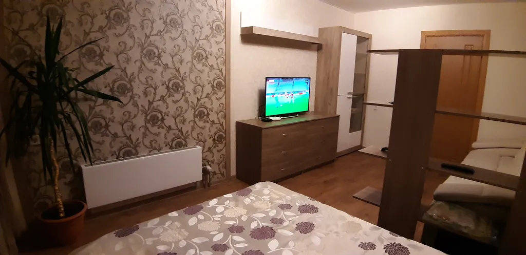 Квартира однокомнатная в Канавинском, 46 м², Нижний Новгород — спальня, фото 2