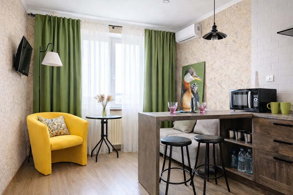 Элитная квартира с джакузи у Волги